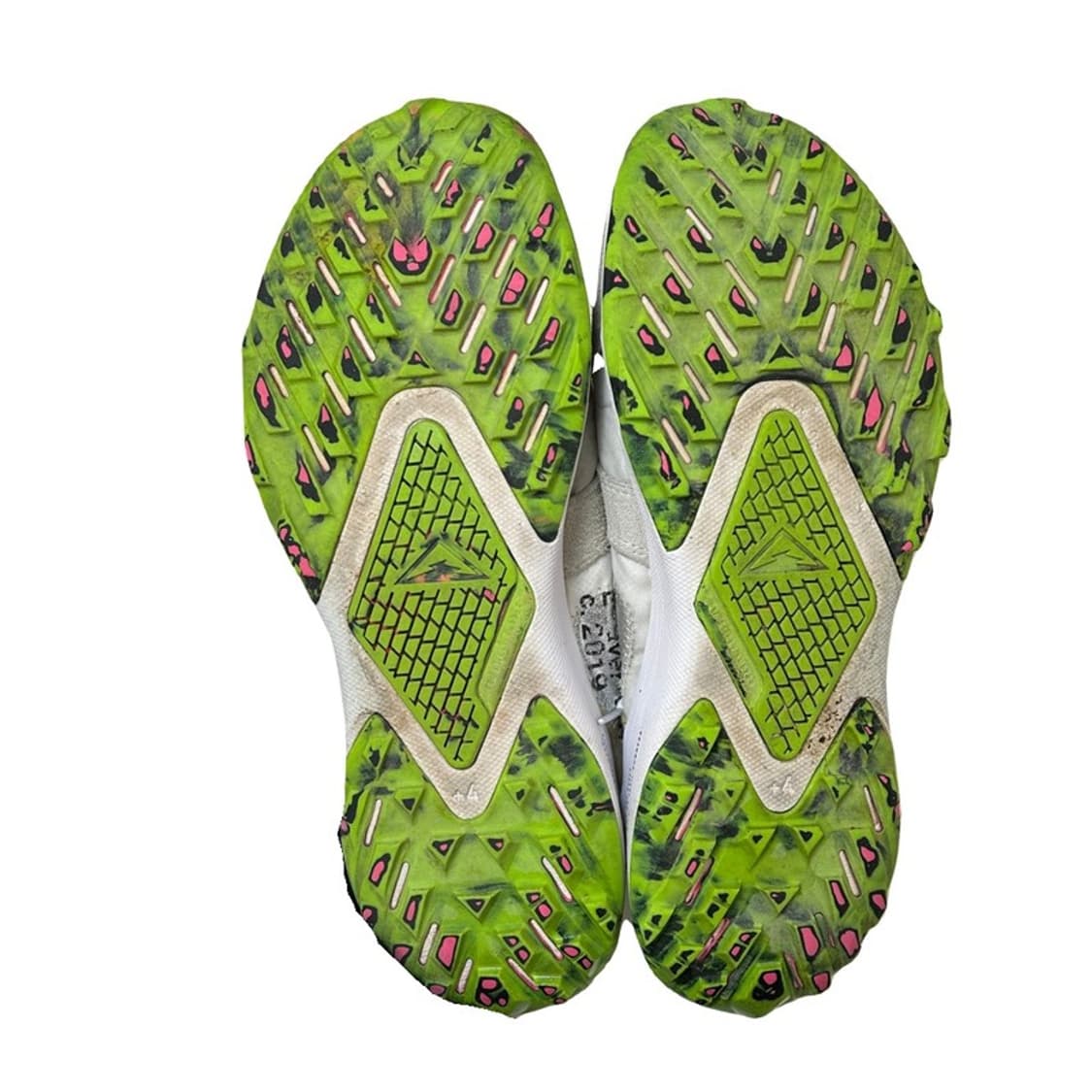 나이키x오프화이트 줌 테라 카이거 5 화이트/블랙-일렉트릭 그린 275 상품이미지8