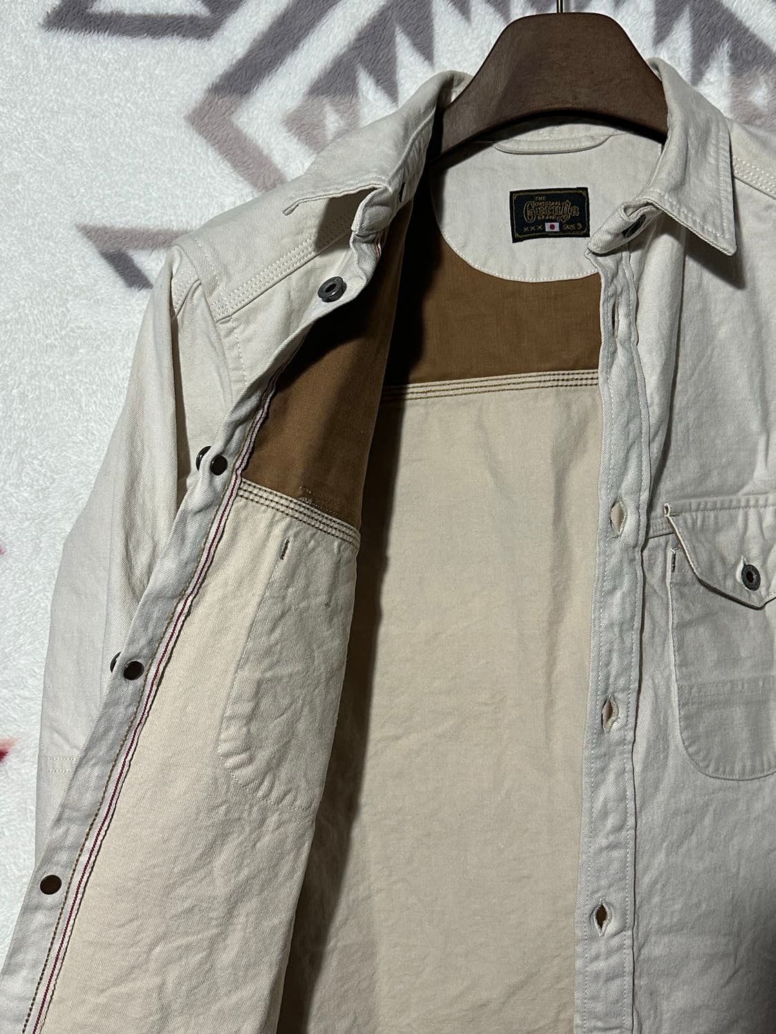 [게루가] •White Denim Work Shirts 상품이미지5