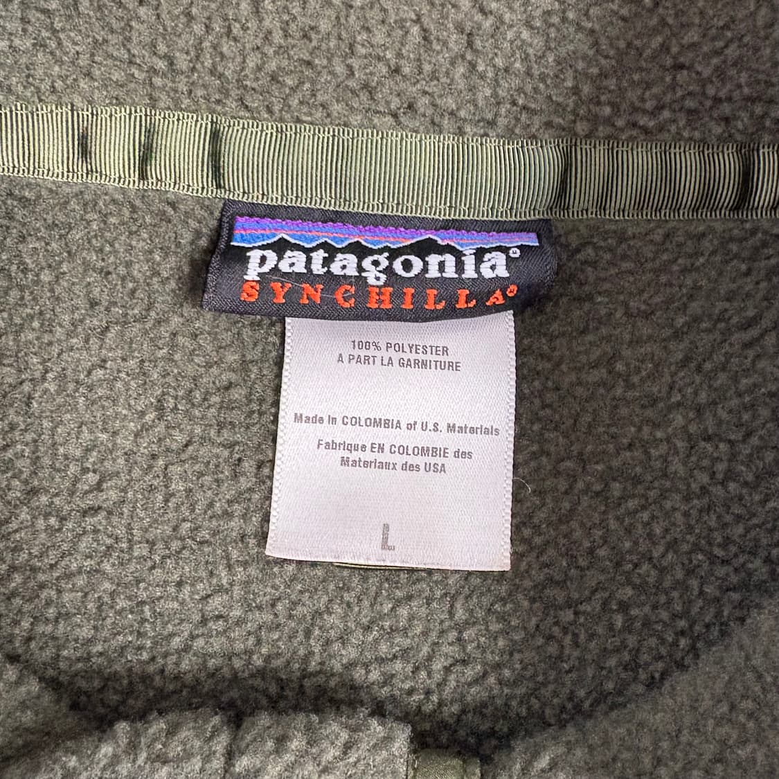 00s 파타고니아 신칠라 카키 상품이미지2