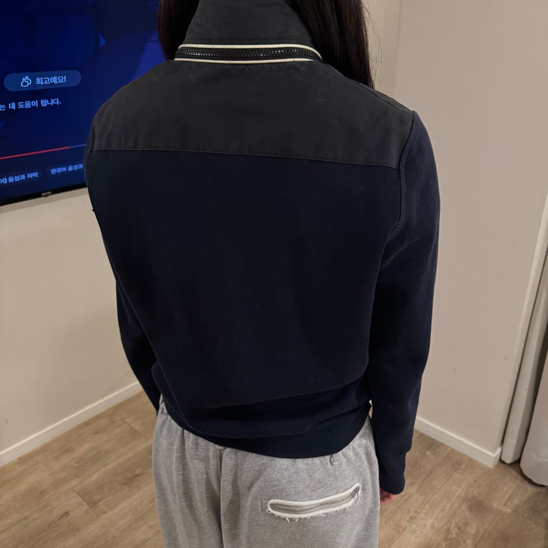 스톤아일랜드 니트 집업 S 상품이미지4