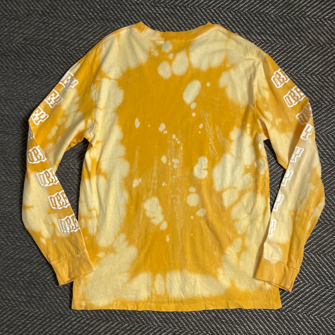 오베이 슬리브 로고 타이다이 긴팔 롱 슬리브y 4845 상품이미지5