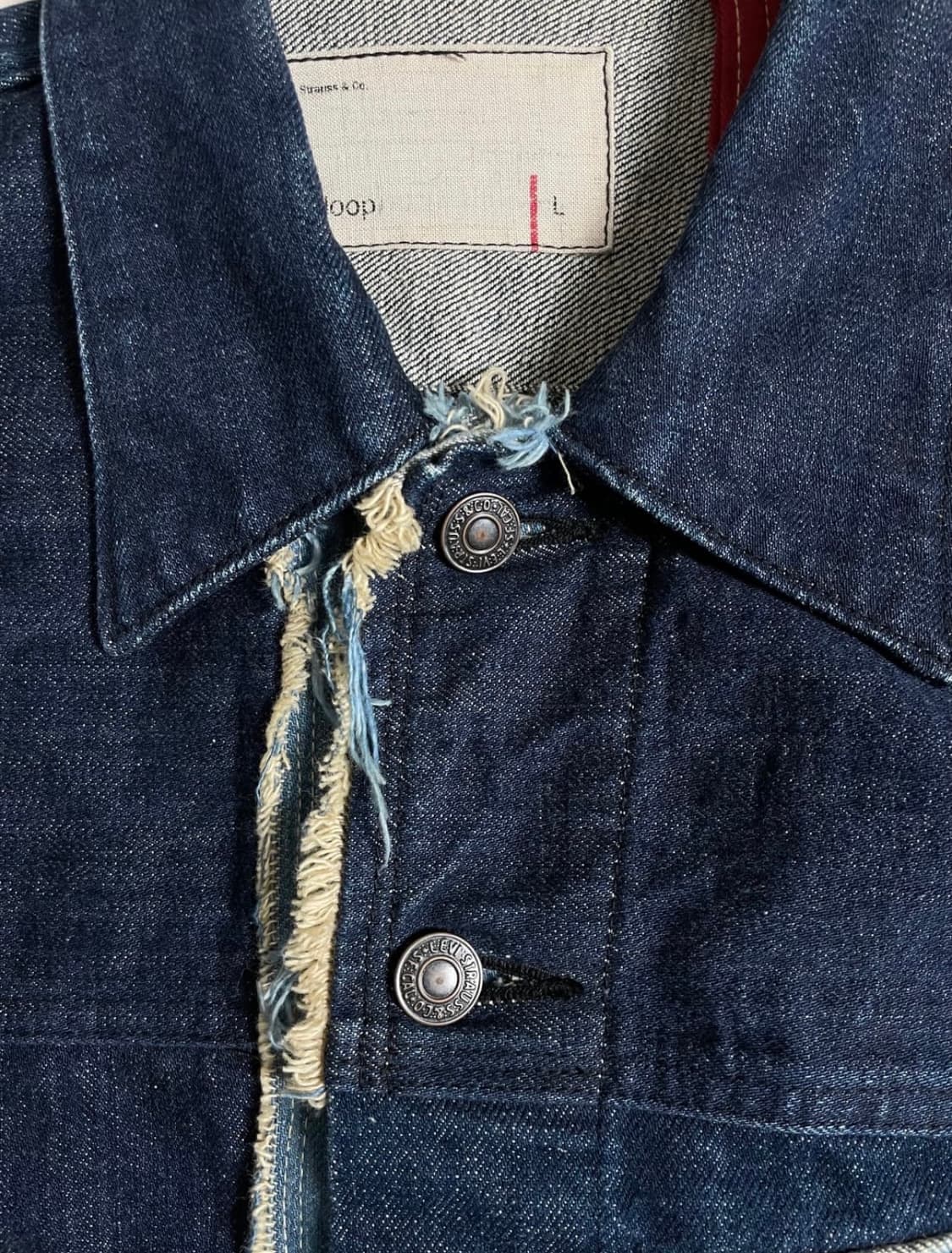 일본판 리바이스 데님자켓 L 상품이미지2