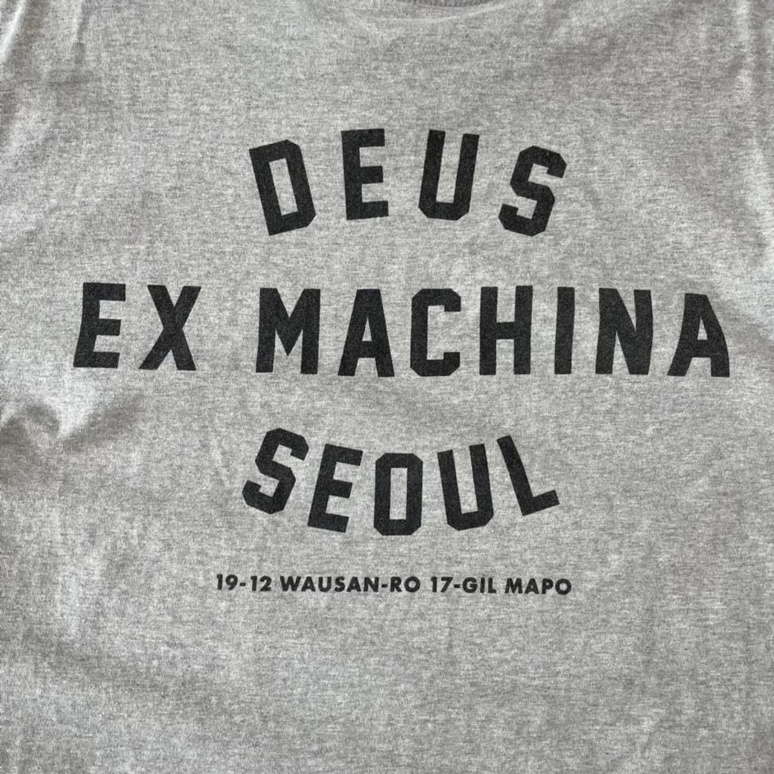 L 데우스 서울 반팔티 그레이 상품이미지9