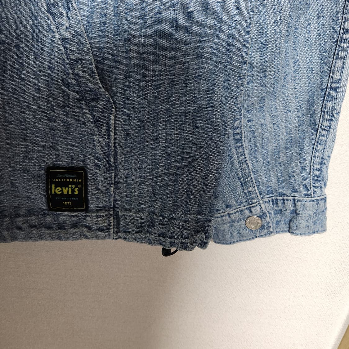 리바이스 데님 아노락 후드티 90 상품이미지5