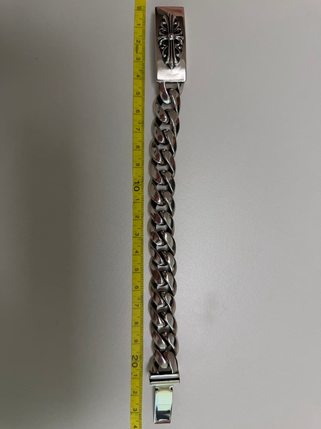 크롬하츠 플로랄 ID 클래식 팔찌 판매합니다. 상품이미지1