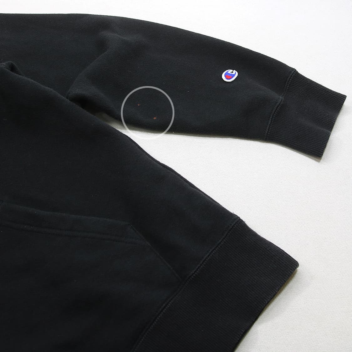 (착용컷) Champion 후드 티셔츠 (남성용 100) 상품이미지6