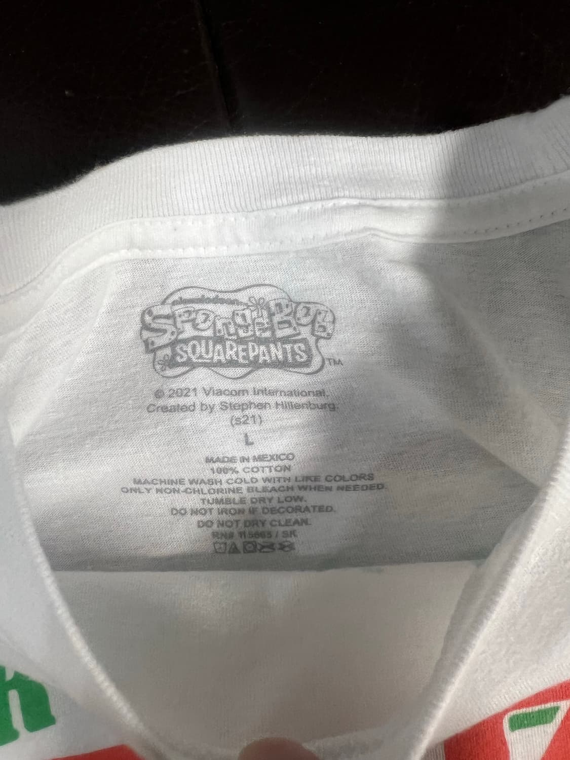 Usa 스폰지밥 피자 티 상품이미지2