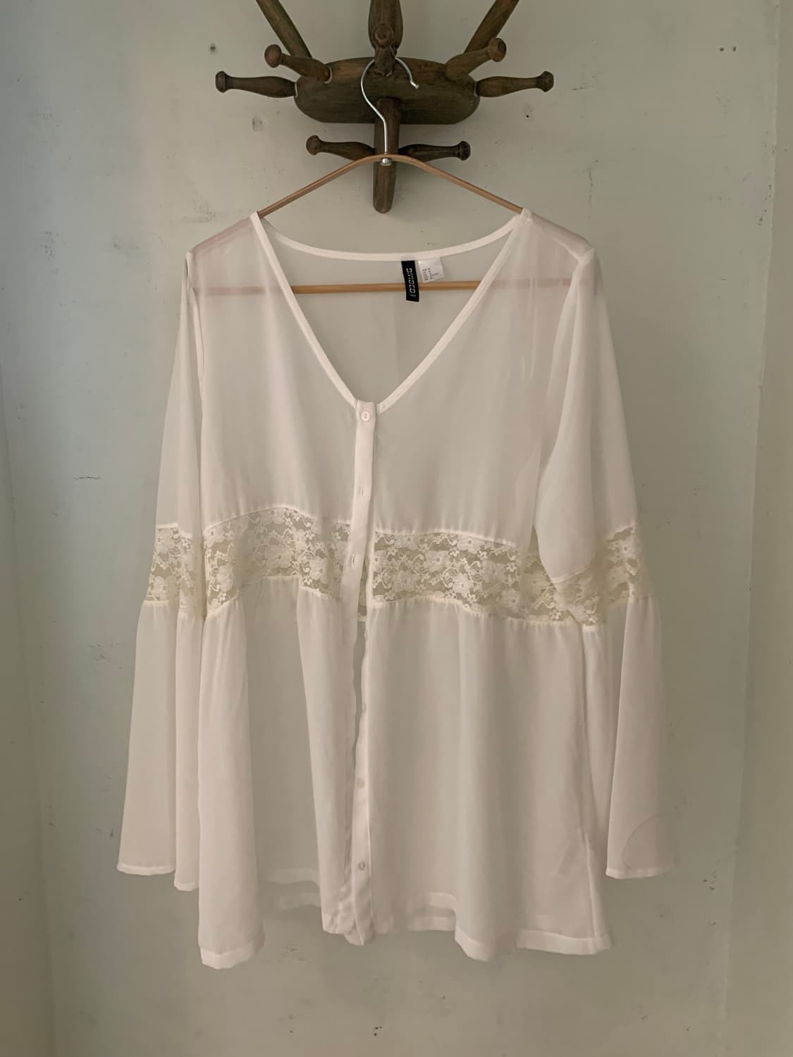 고퀄리티 빈티지 레이스 새틴 가디건 상품이미지1