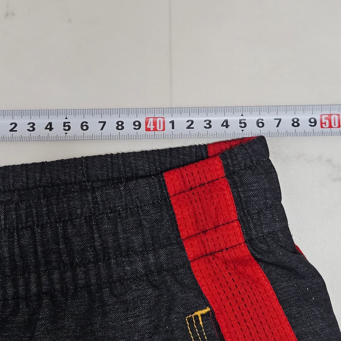 00s 나이키 희귀 올드스쿨 데님 트랙팬츠 XL 상품이미지5