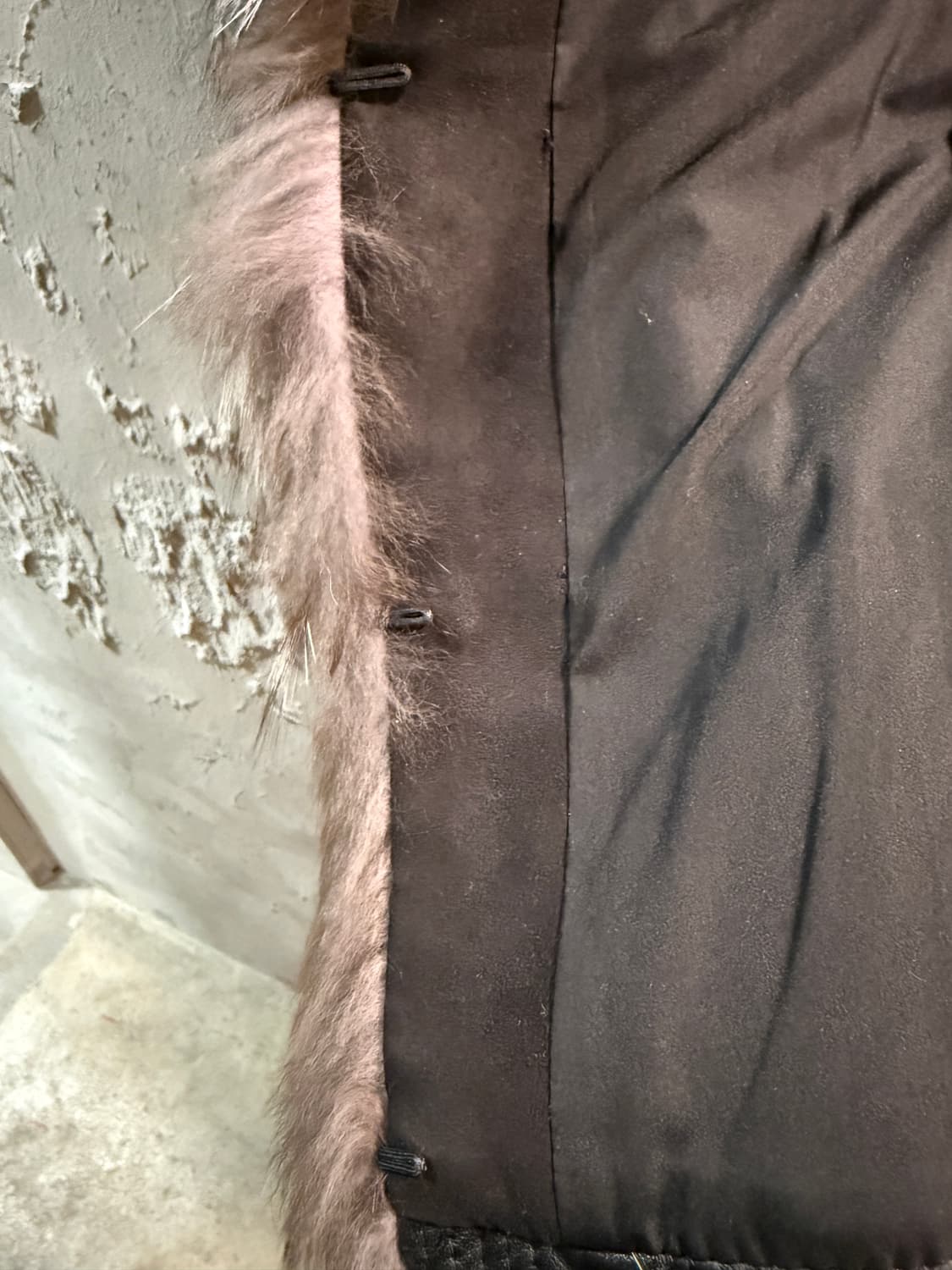 안식(ANSICH) 폭스퍼 밍크 레더 베스트 상품이미지6