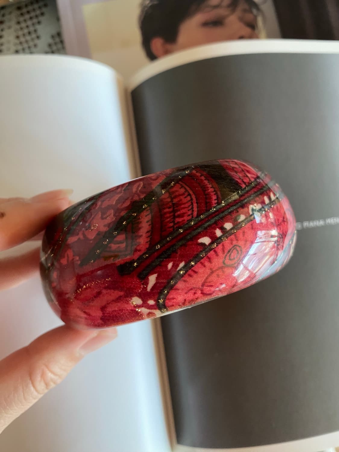 빈티지 플라워 뱅글 팔찌 상품이미지2