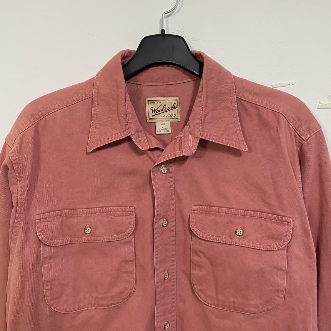 울리치 핑크 셔츠 상품이미지3