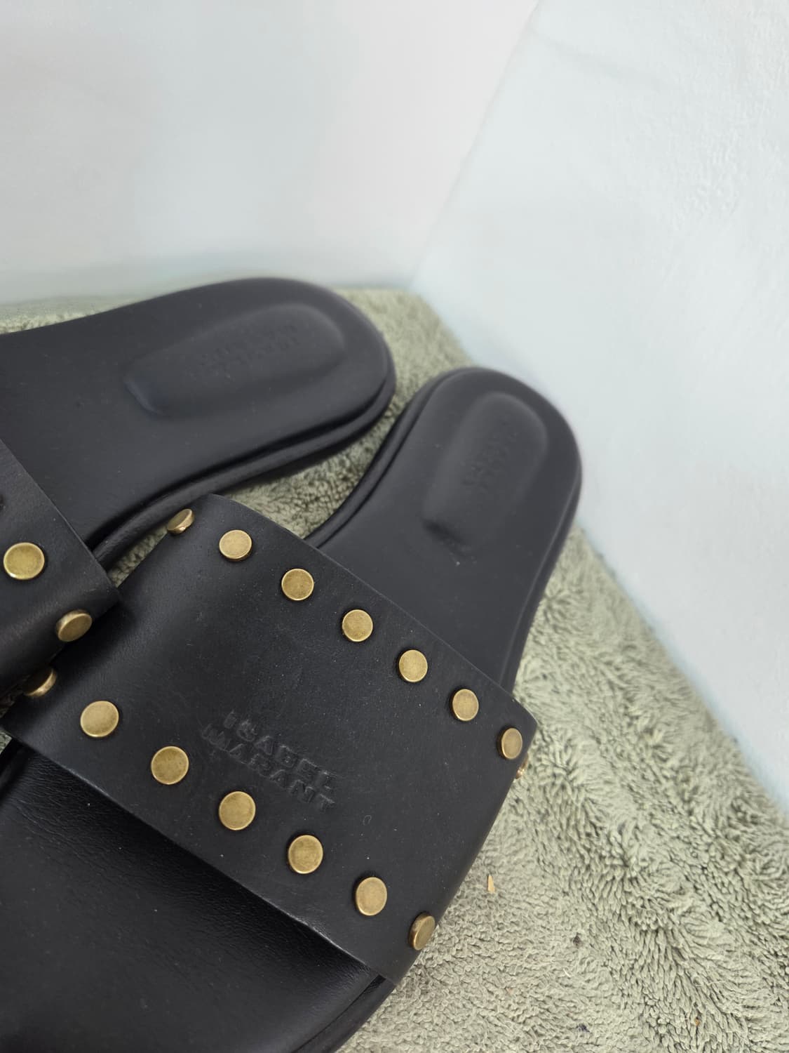 이자벨마랑 플랫 찡 샌들 블랙 37 240mm 상품이미지2