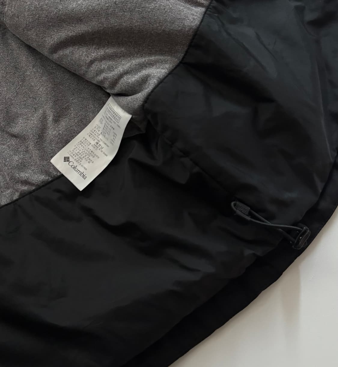 컬럼비아 블랙 후드 바람막이 상품이미지5