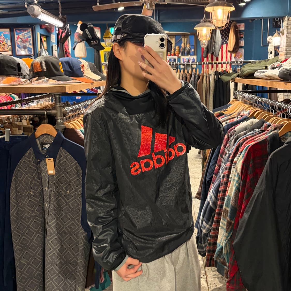 adidas 아디다스 하이넥 바람막이 웜업 상품이미지2