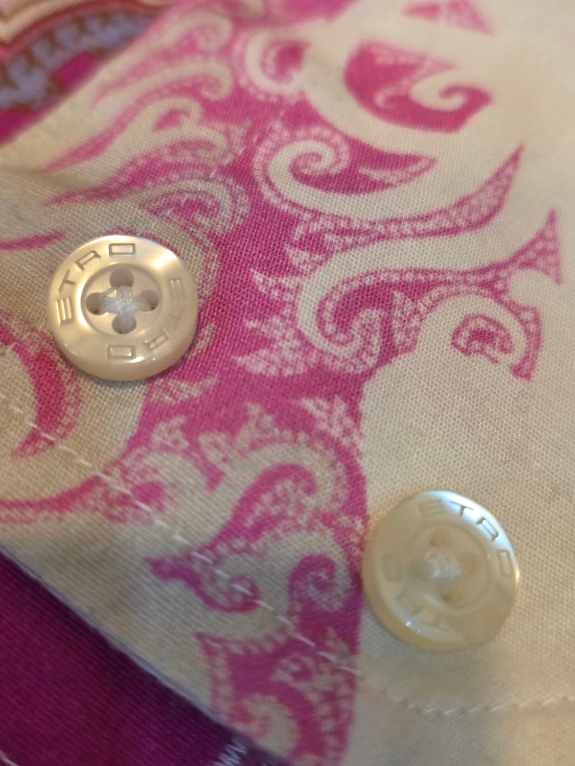 에트로 페이즐리 셔츠 46사이즈 상품이미지5