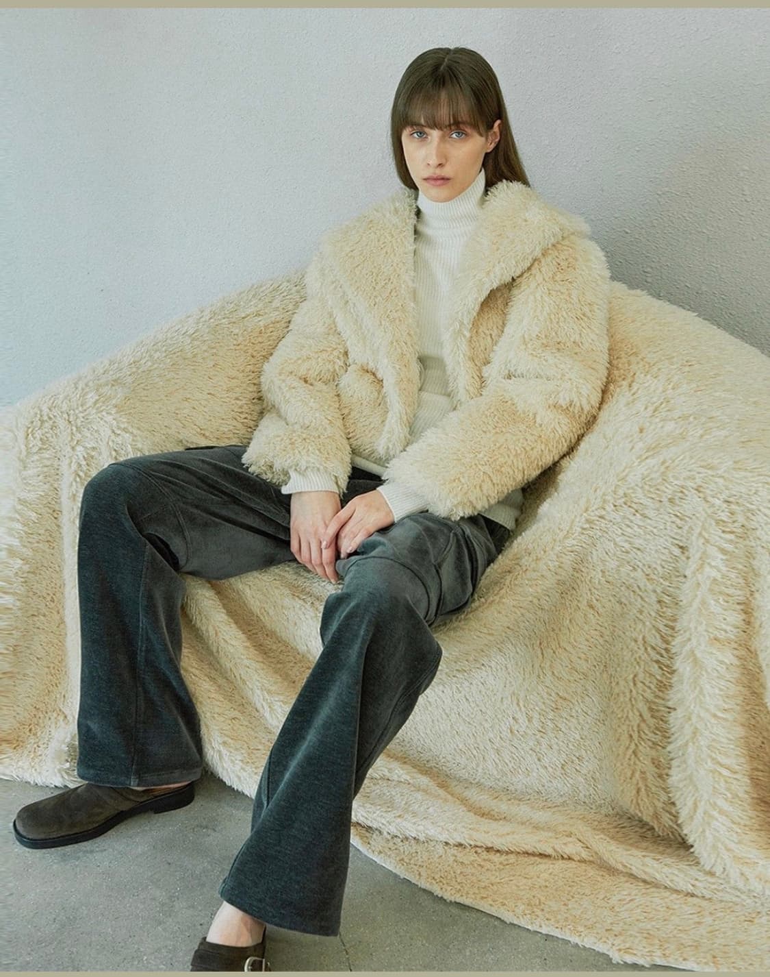 다이애그널  퍼 상품이미지1