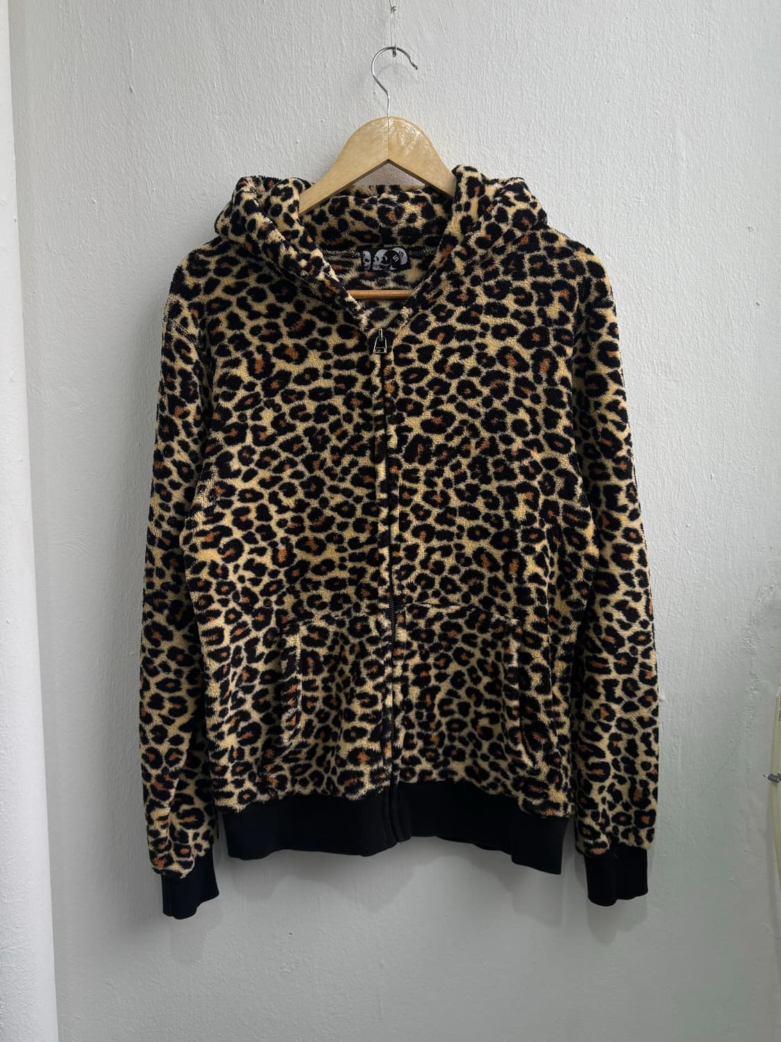 Vintage Leopard Hood Zip-Up 상품이미지1
