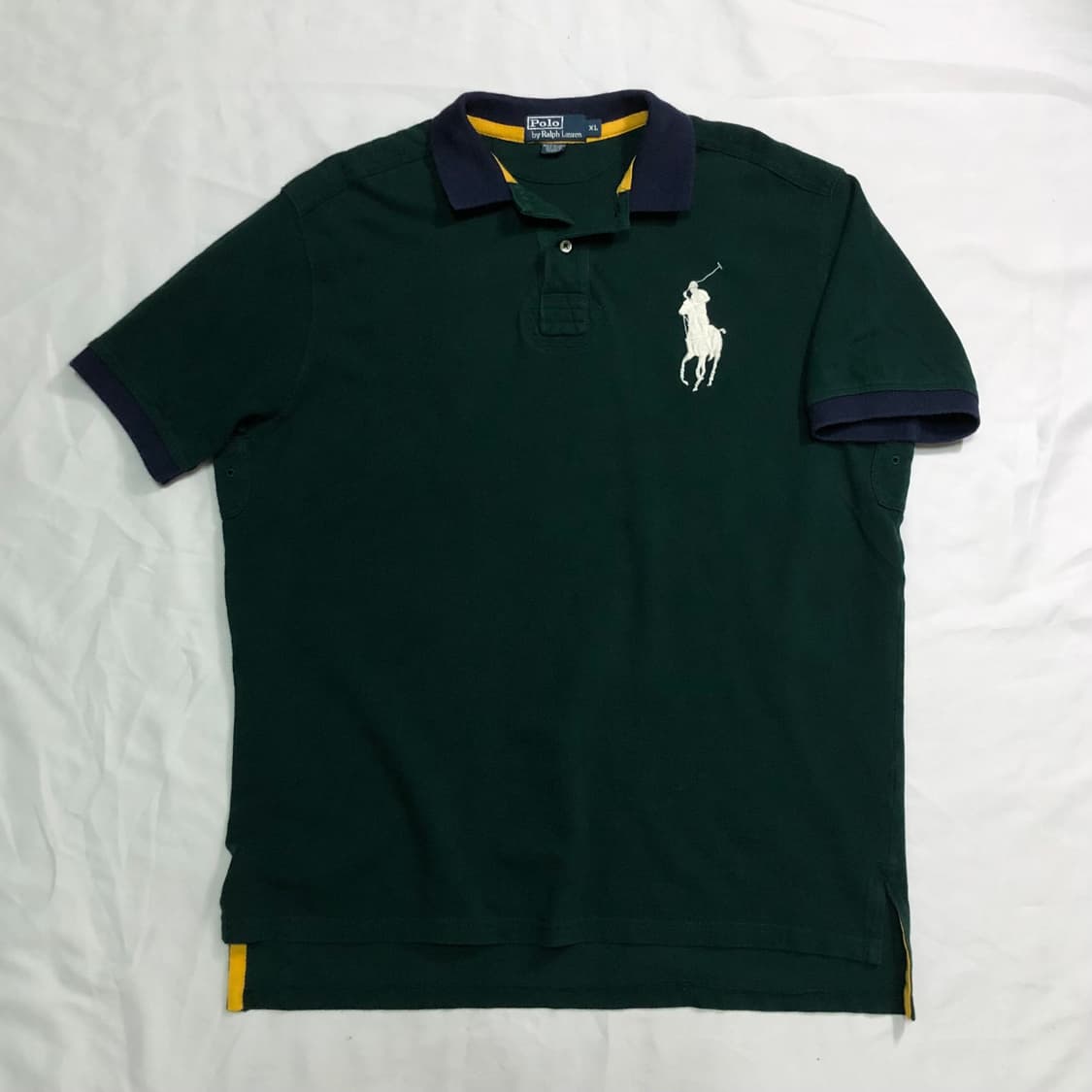 폴로 랄프로렌 빅포니 그린 럭비 카라티 상품이미지3