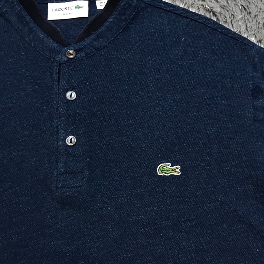 [[3(M)] 라코스테(LACOSTE) 헨리넥 반팔티셔츠@688 상품이미지3