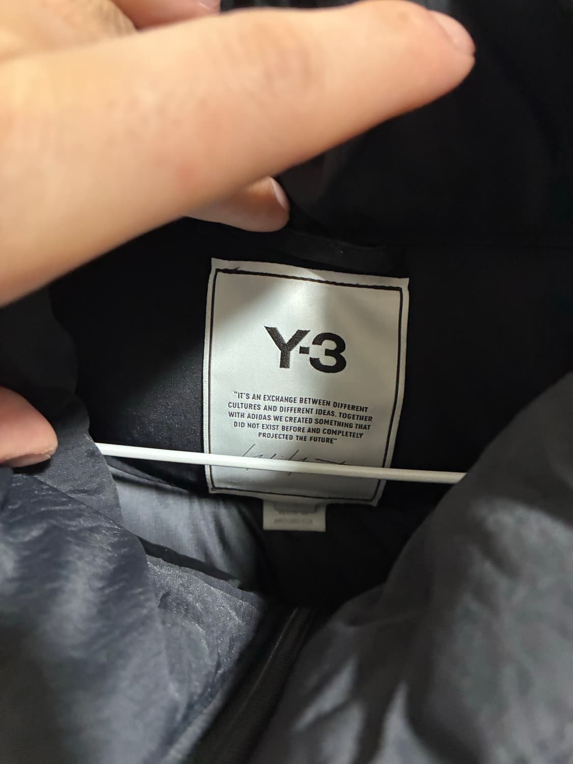 Y-3 블랙 숏패딩 상품이미지4