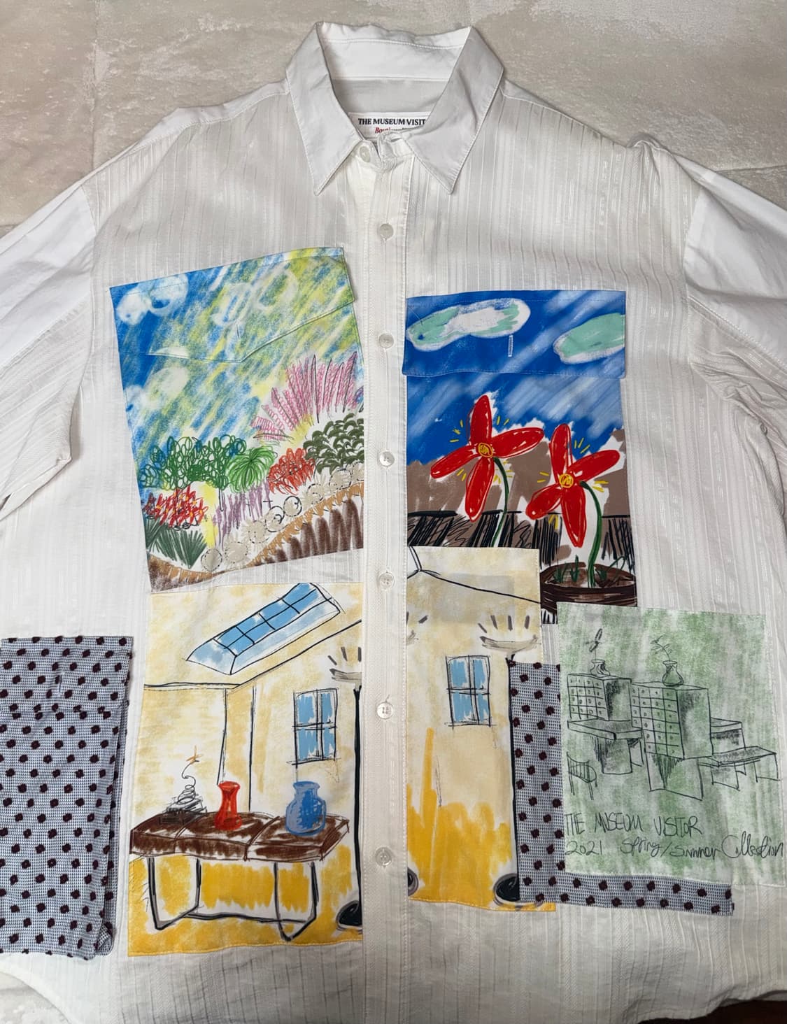 더뮤지엄비지터 아카이브 셔츠 상품이미지2