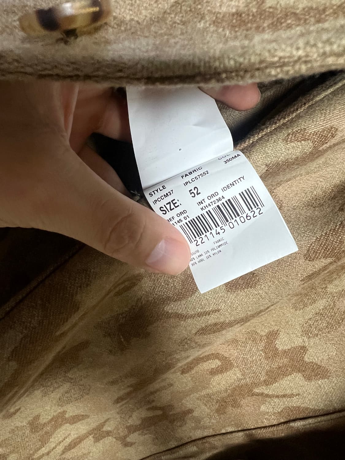 라르디니 밀리터리 자켓 판매합니다 상품이미지8