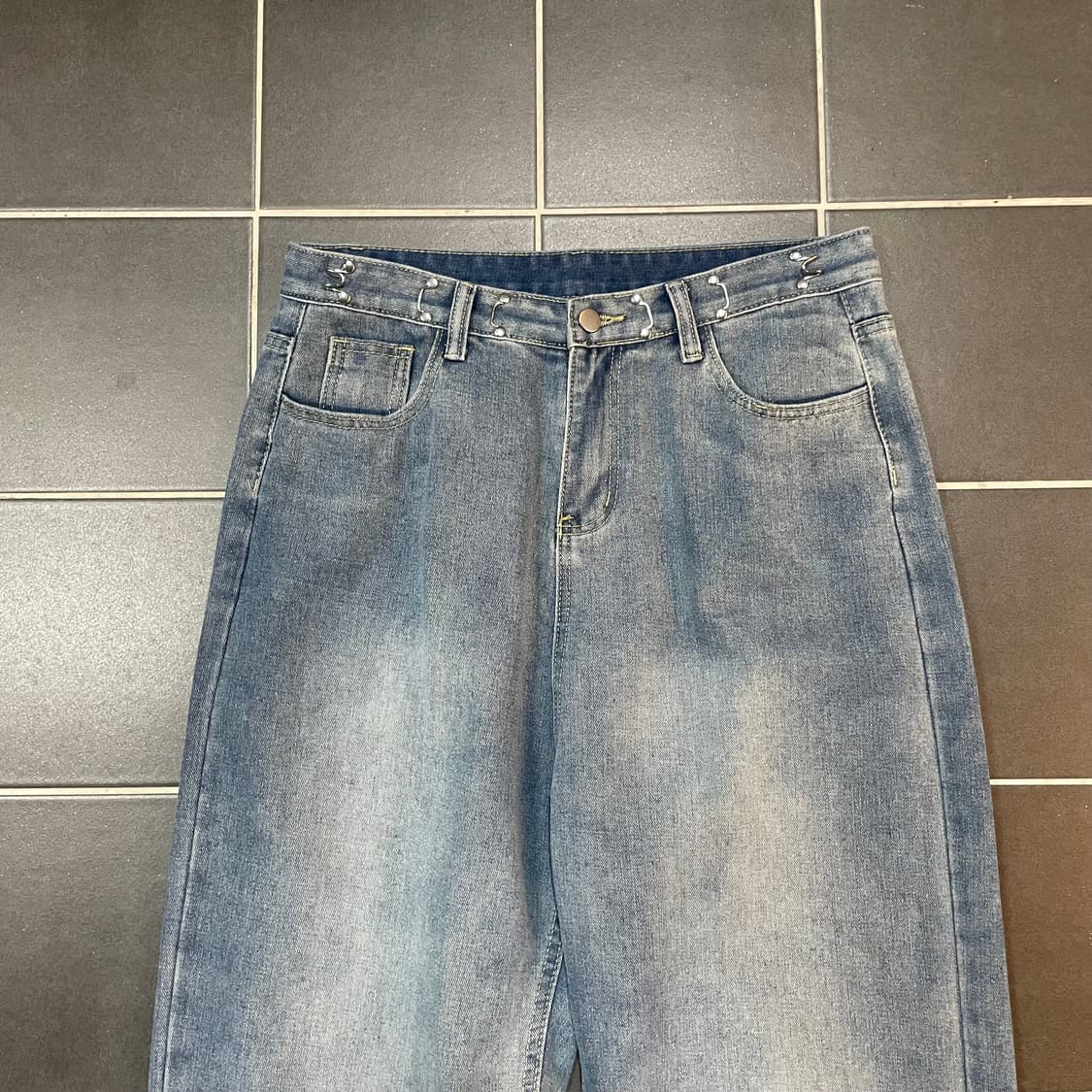 Vintage Wide Denim pants 상품이미지4