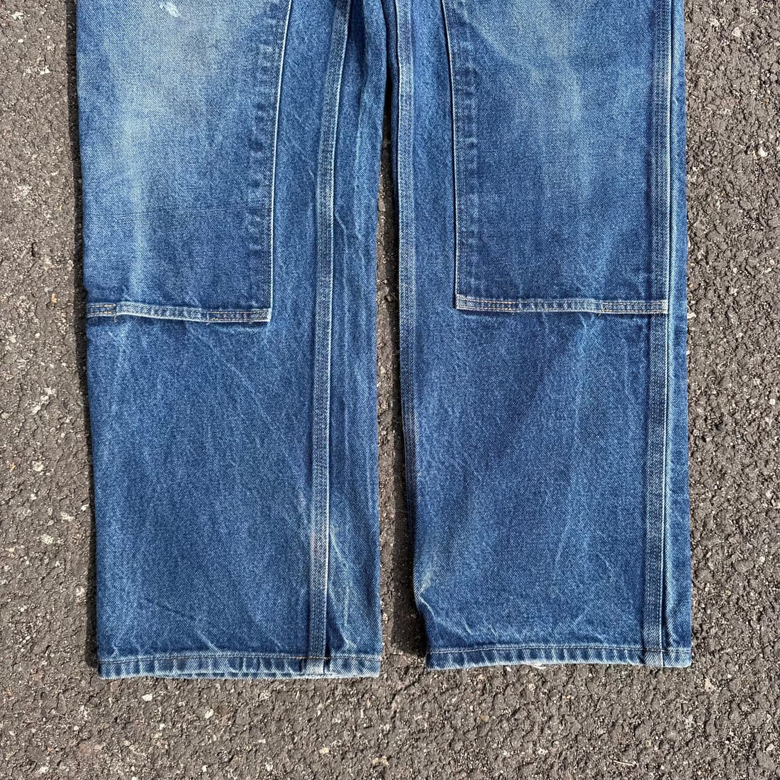 OG 칼하트 B07 DNM 더블니 카펜터 데님 팬츠 상품이미지5