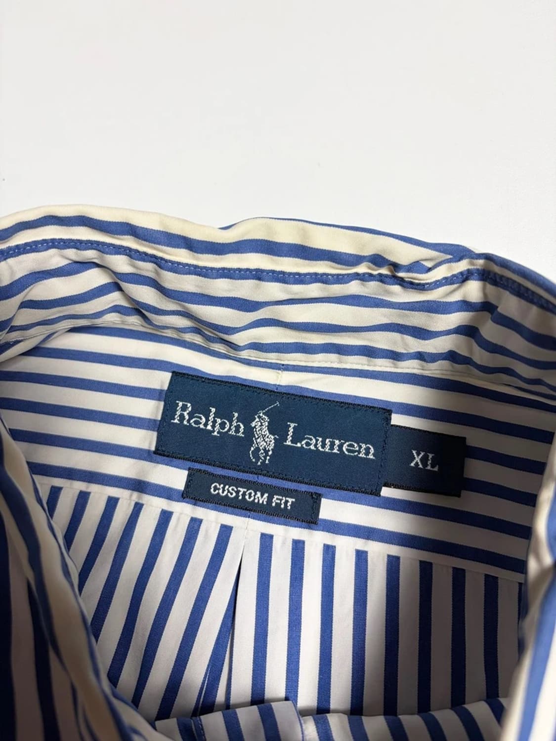 폴로 랄프로렌 커스텀핏 포니 자수 반팔 셔츠 R1255 상품이미지5