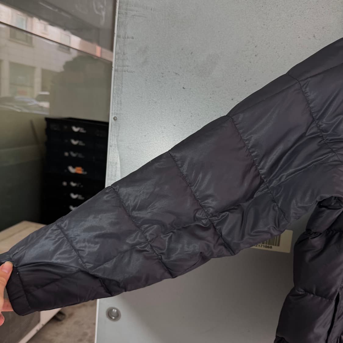 노스페이스 600 퀼팅 블럭 패딩 상품이미지6