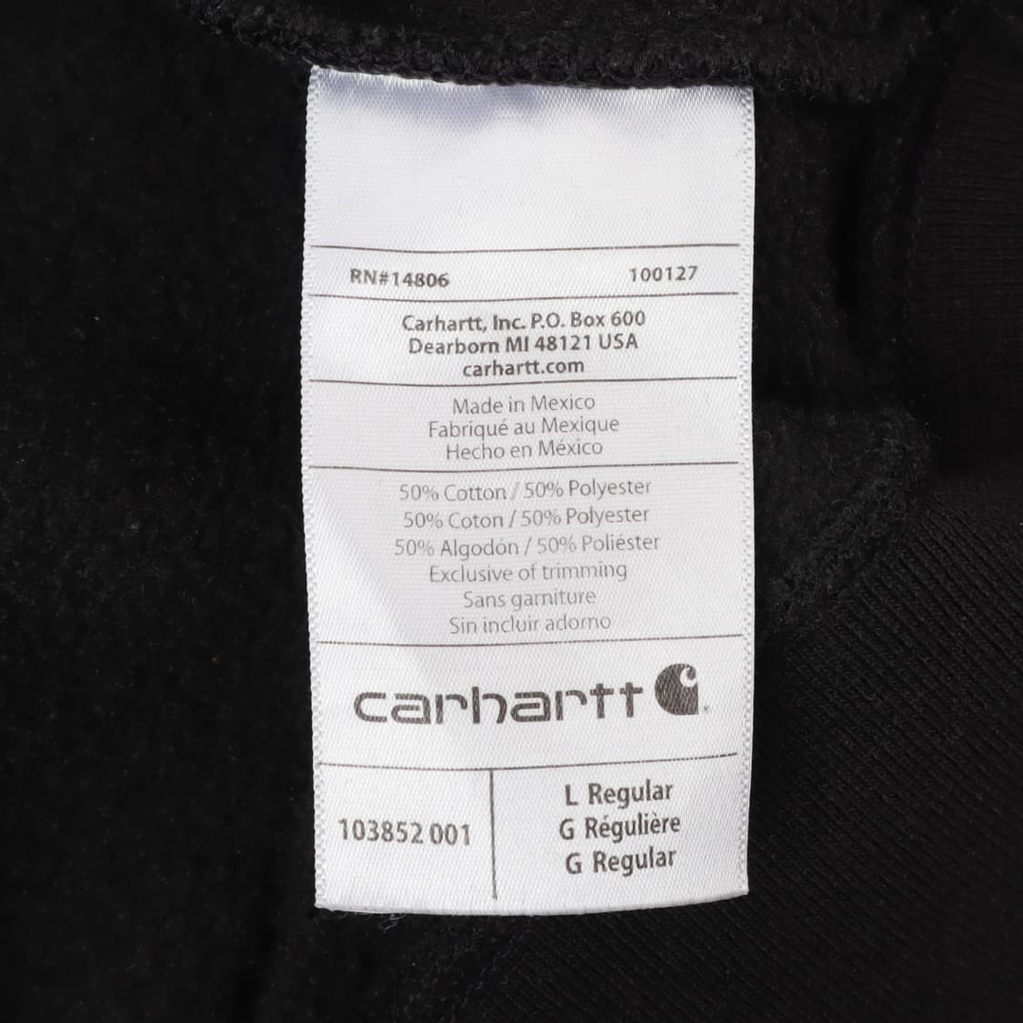 칼하트 오리지널핏 포켓 로고 스웻셔츠 상품이미지9
