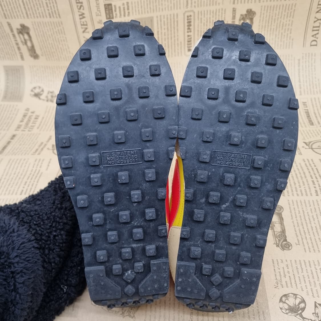 나이키 데이브레이크 옐로우/레드 스니커즈240 상품이미지3