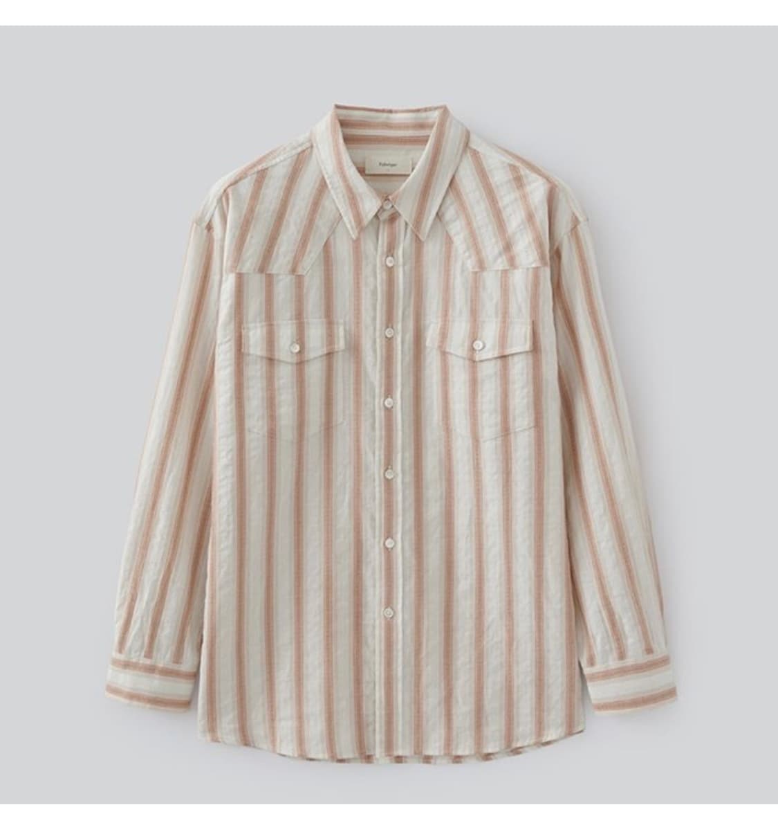 Ethnic Stripe Shirts (Red) 상품이미지3