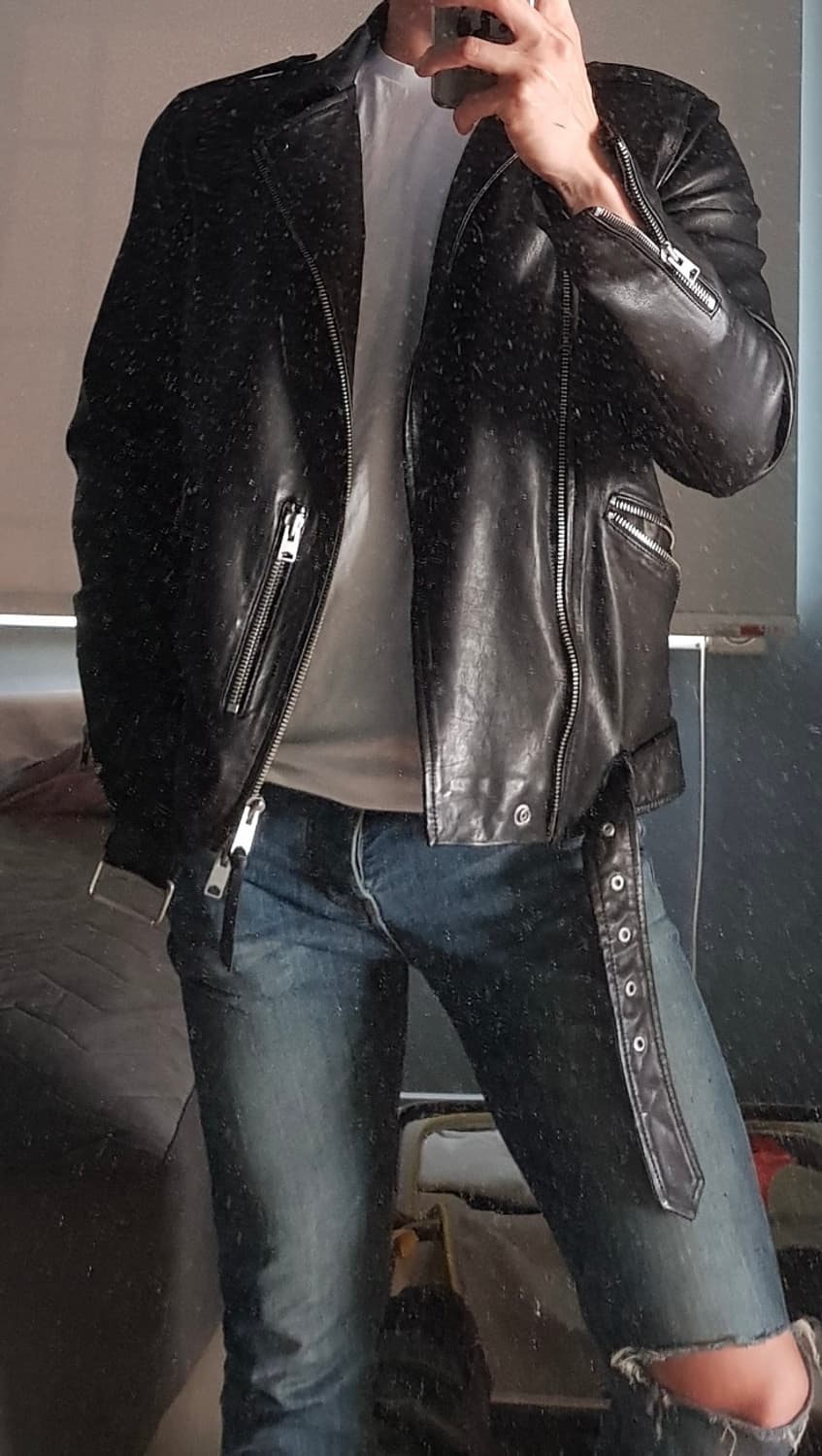 올세인츠 카호 라이더 양가죽 자켓 상품이미지8