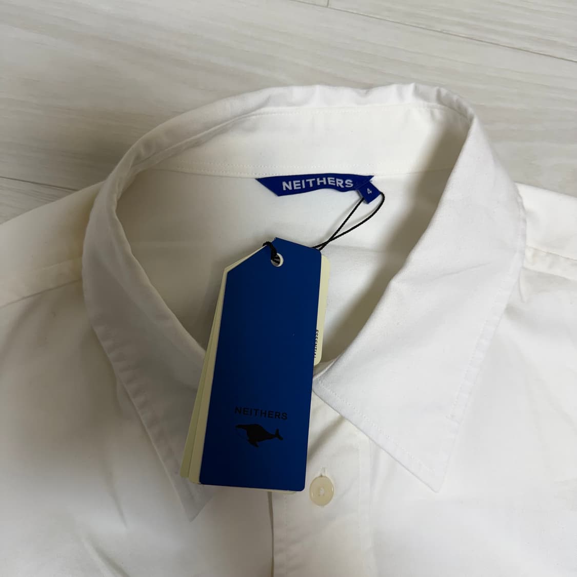 NEITHERS 클래식 셔츠 (오프화이트 / 사이즈 4) 상품이미지3