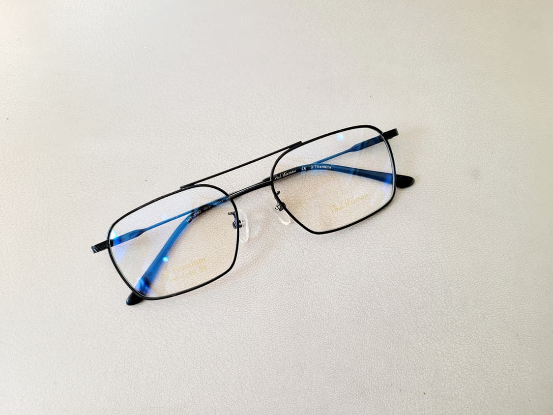 폴휴먼안경 베타 티탄 PHF-518D 블랙 상품이미지4