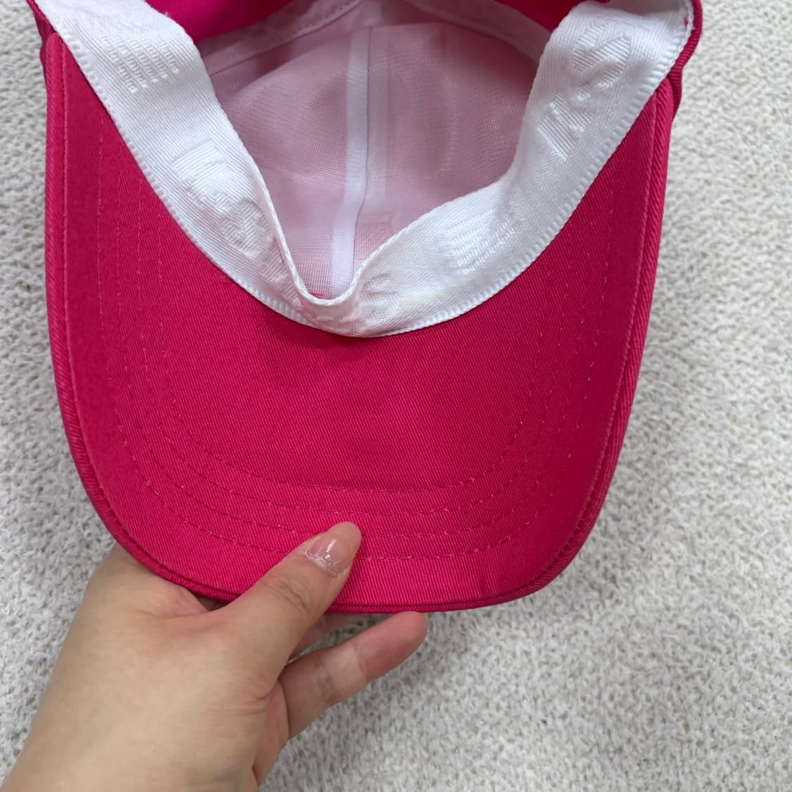 56cm 새상품 케이스위스 핑크색 볼캡 0527E 상품이미지5