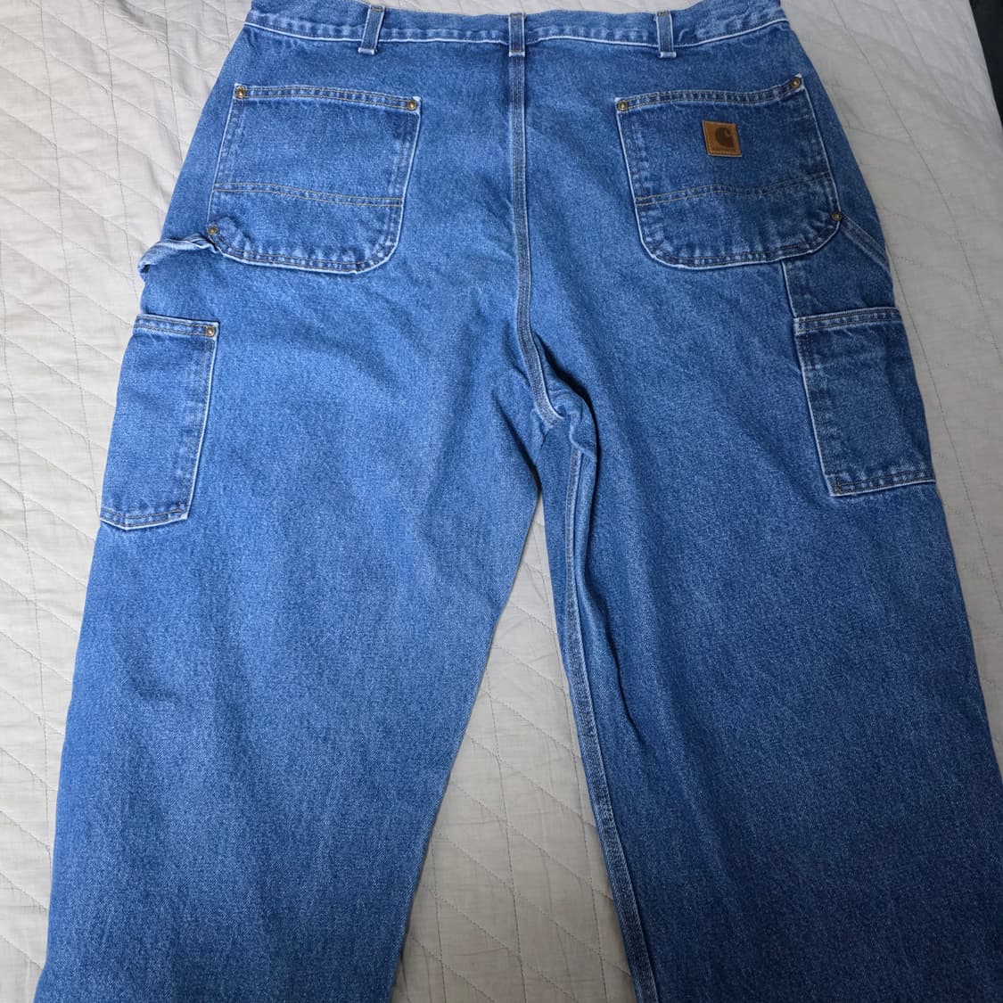 [40X32] 빈티지 칼하트 더블니 B73 DST 데님 B-14 나이컨디 상품이미지6