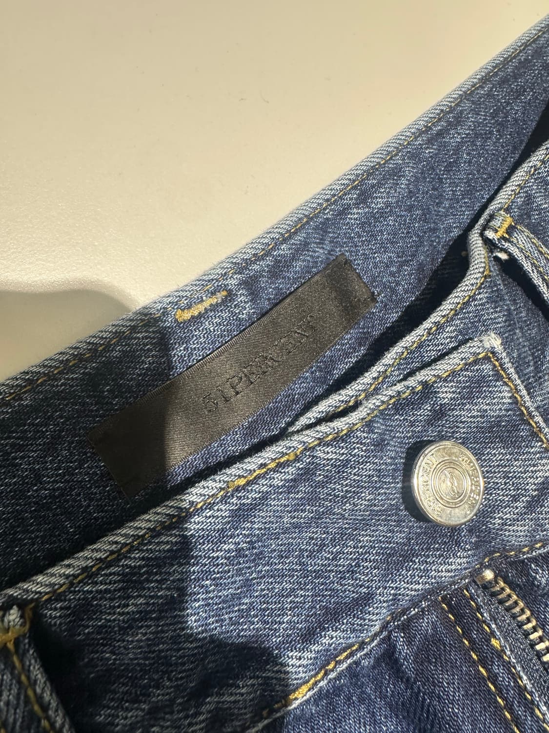 51퍼센트 TUNNEL LINING 데님 XL 사이즈 새상품 판매합니다 상품이미지4