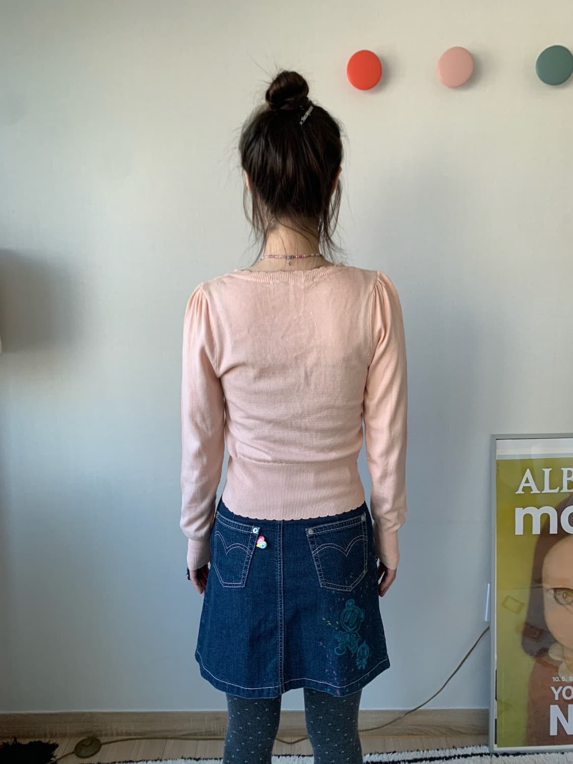 lace pinky cardigan 상품이미지5