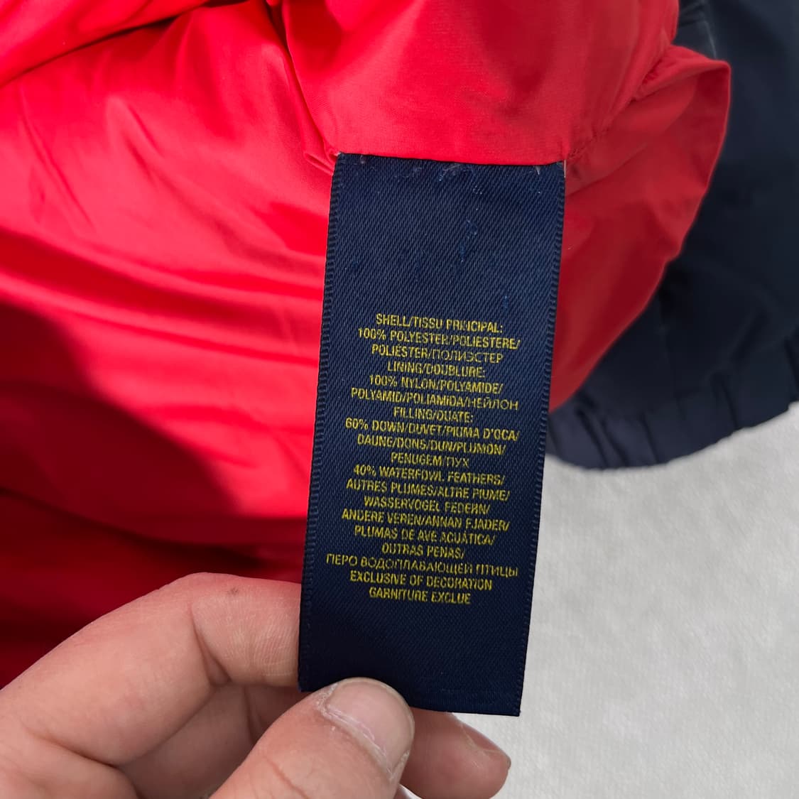 100 폴로랄프로렌 스몰포니 덕다운 패딩 상품이미지10