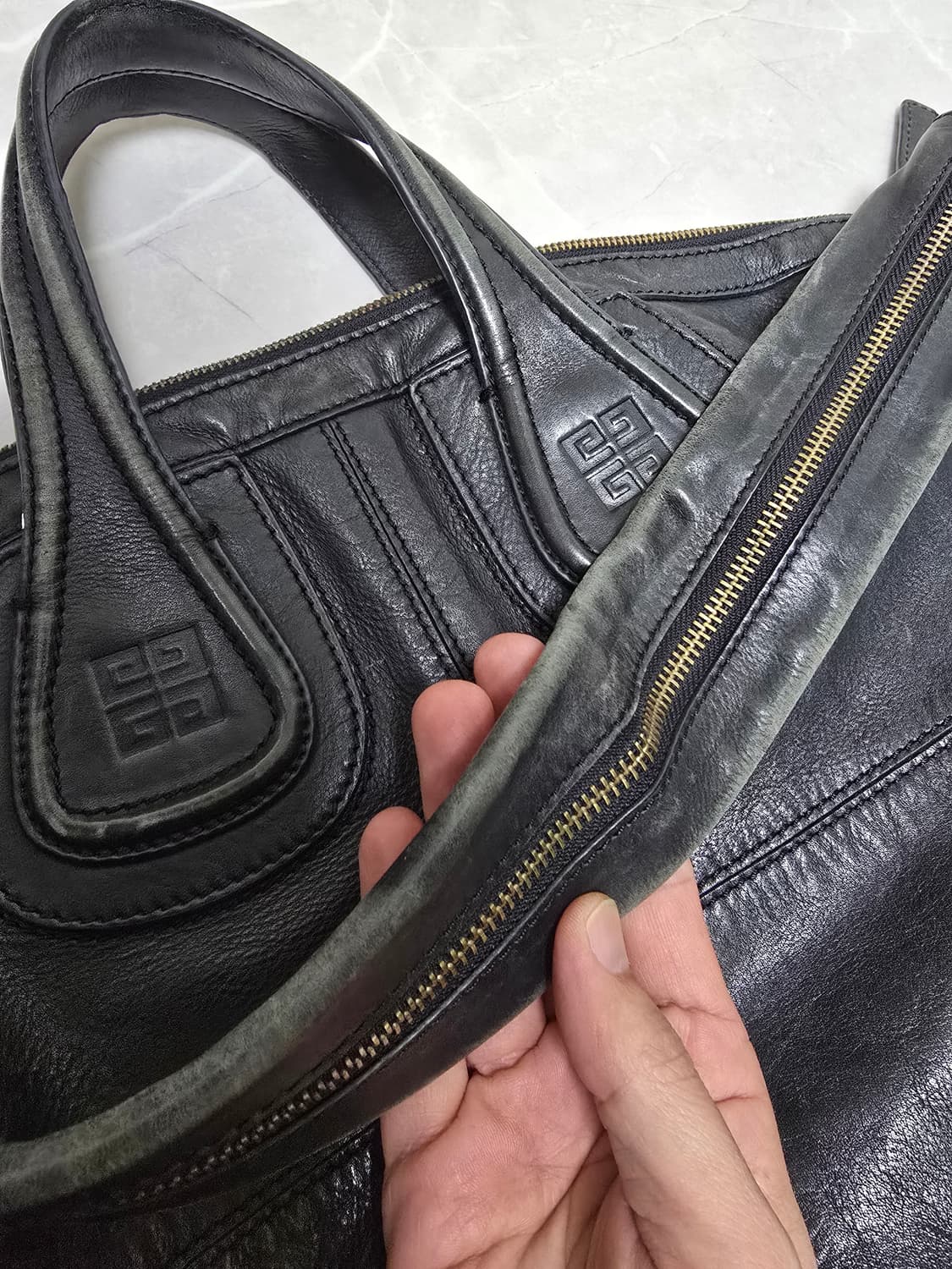 지방시 나이팅게일 토드백 정품 상품이미지4