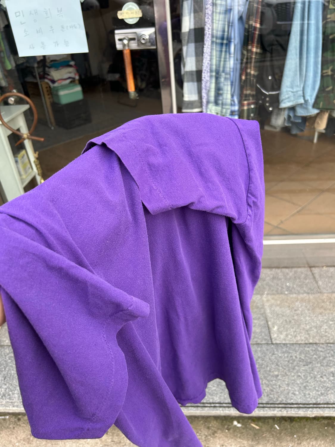 90‘s fruit of the loom plain Tee 상품이미지6