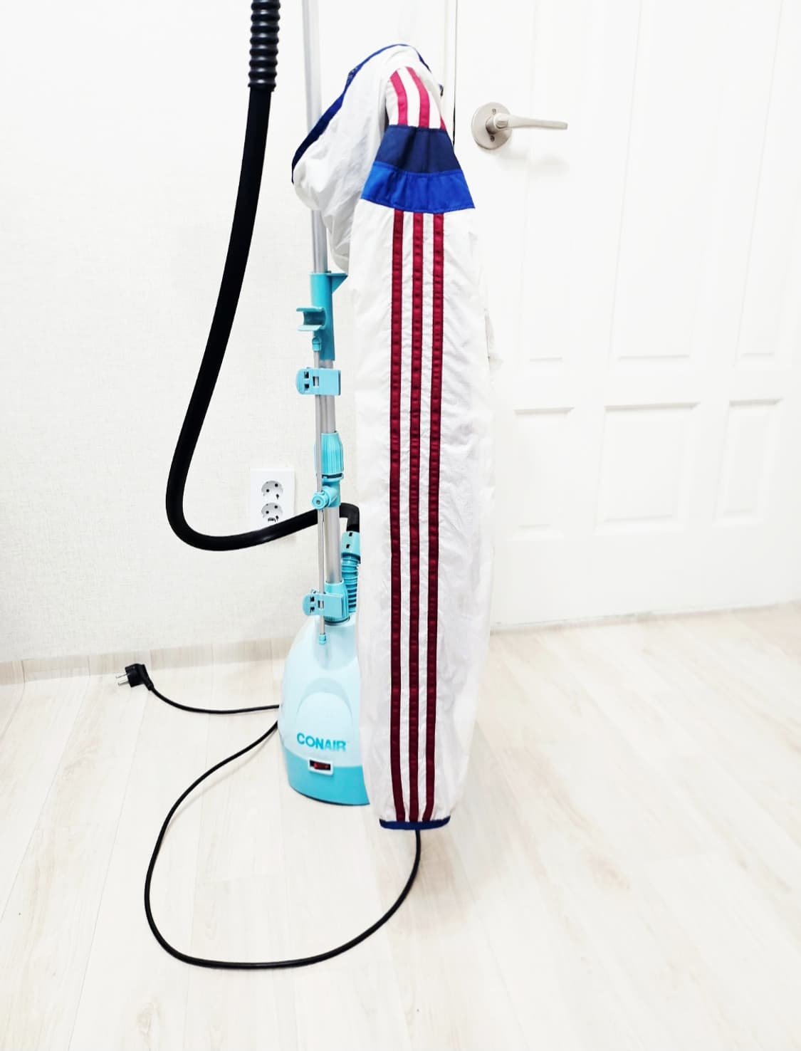 (95)M ☆우주매물☆ 아디다스 러시아 [화이트버건디] 바람막이 상품이미지5