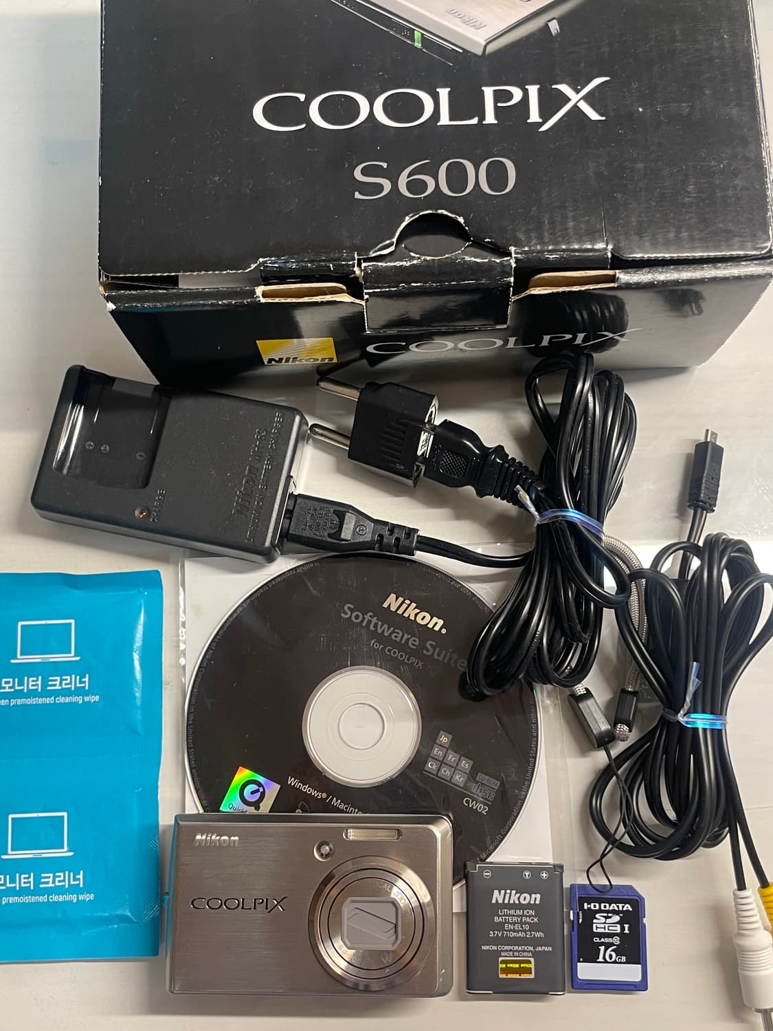 니콘 쿨픽스 s600 (작례 포함) 디지털 카메라 디카 상품이미지5