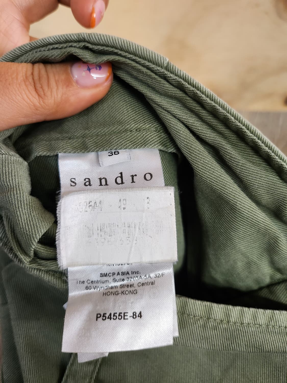 1049) 산드로 린넨블랜드 면 바지 상품이미지6