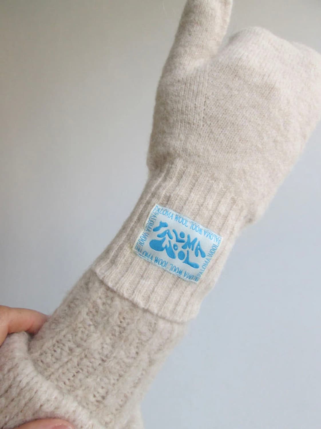 팔로마울 니트 장갑 에크루 상품이미지2