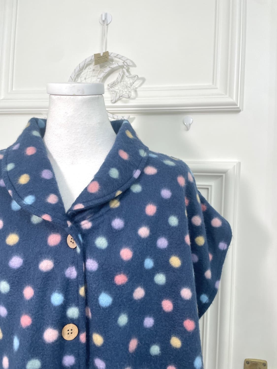 blue rainbow dot mini bolero 상품이미지6