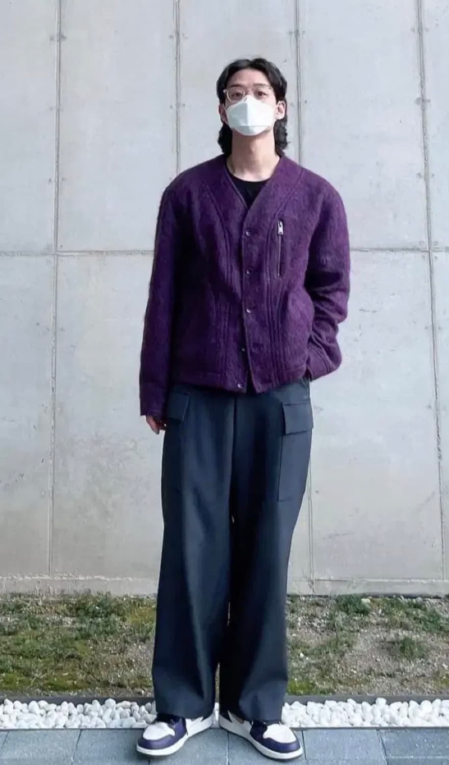 앤더슨벨 알파카 가디건 xl 상품이미지1